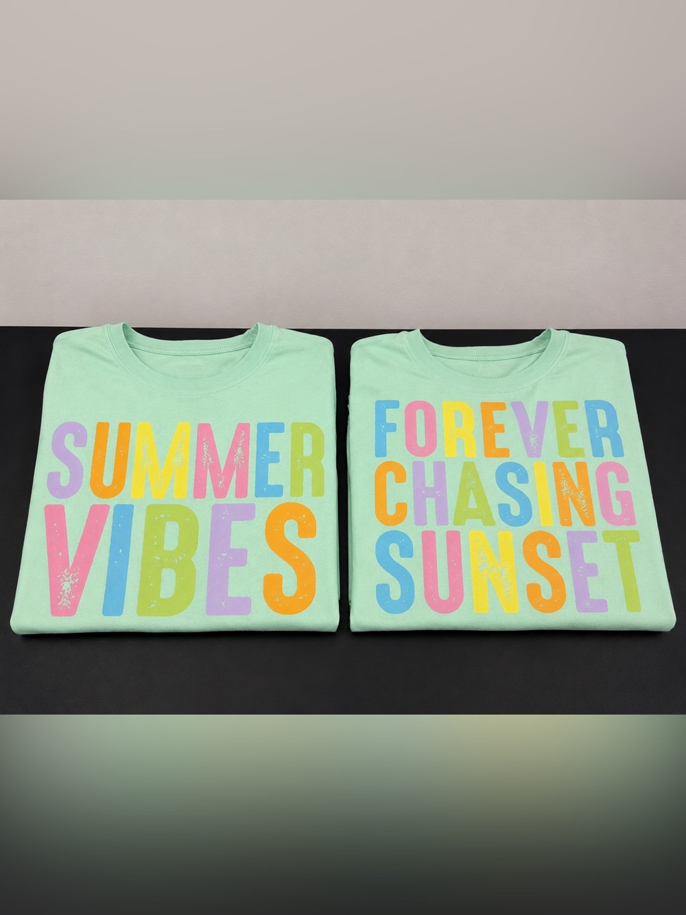 2 Comfort Colors Summer T-shirt’s